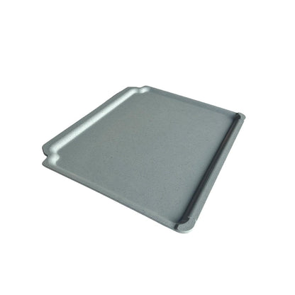 Bandeja Para Paciente De Desayuno 32,5 X 26,5 Cm Gris