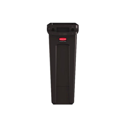 Basurero Slim Jim Ventilado Cafe