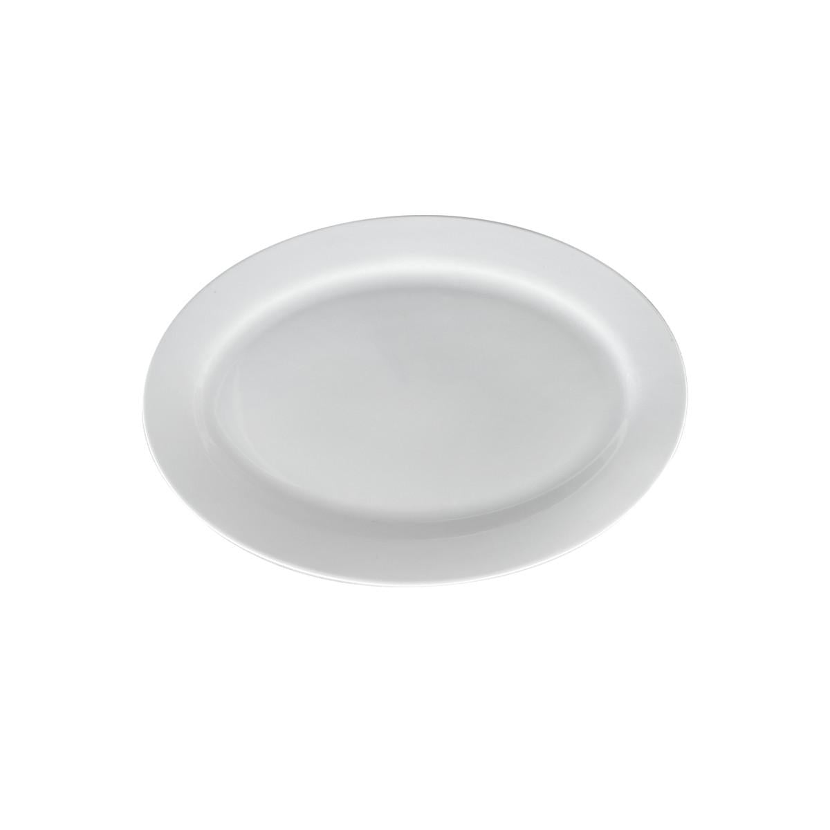 Set 6 Platos Ovalado de Porcelana De 30 Cm Línea Padua