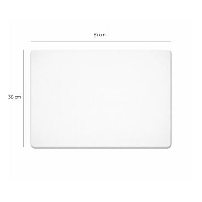 Tabla De Corte Blanca 51x38 Cm