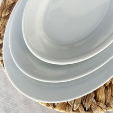 Set 6 Platos Ovalado de Porcelana De 35 Cm Línea Padua