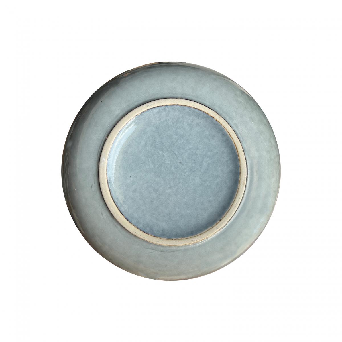 Set 6 Bowl Redondo Ceramica 19.5X5.7 Cm Gris Linea Oslo