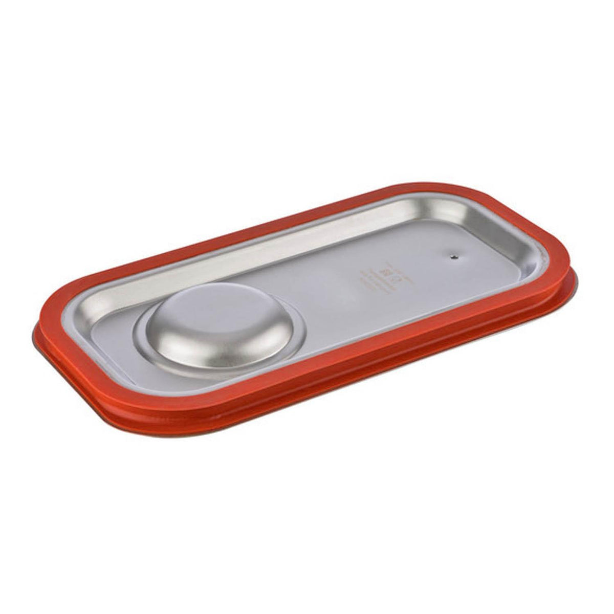 Tapa Contenedor Gastronómico Acero Inoxidable GN 1/3 Silicona Linea Premium