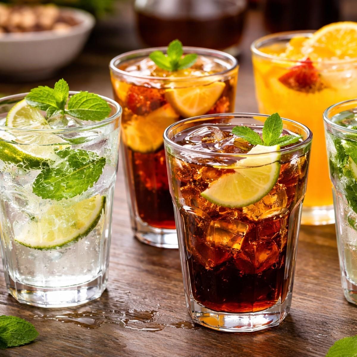 Set De 6 Vasos Refresco 420 Cc Línea Casablanca