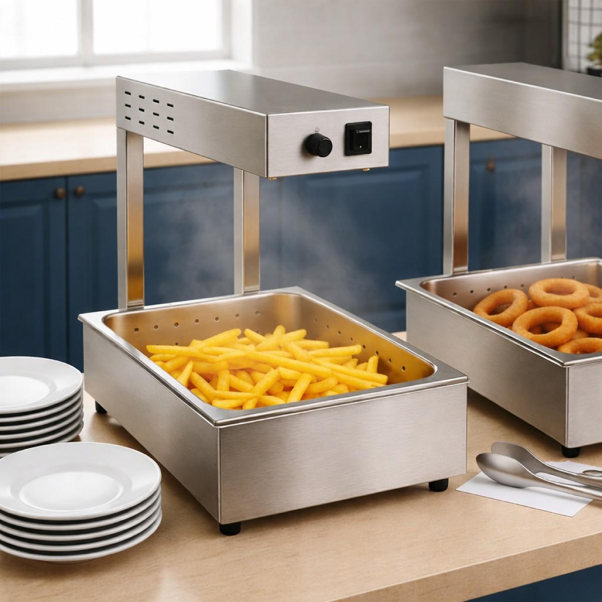 Mantenedor De Papas Fritas Acero Inoxidable