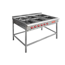 Anafe A Gas Industrial 6 Platos