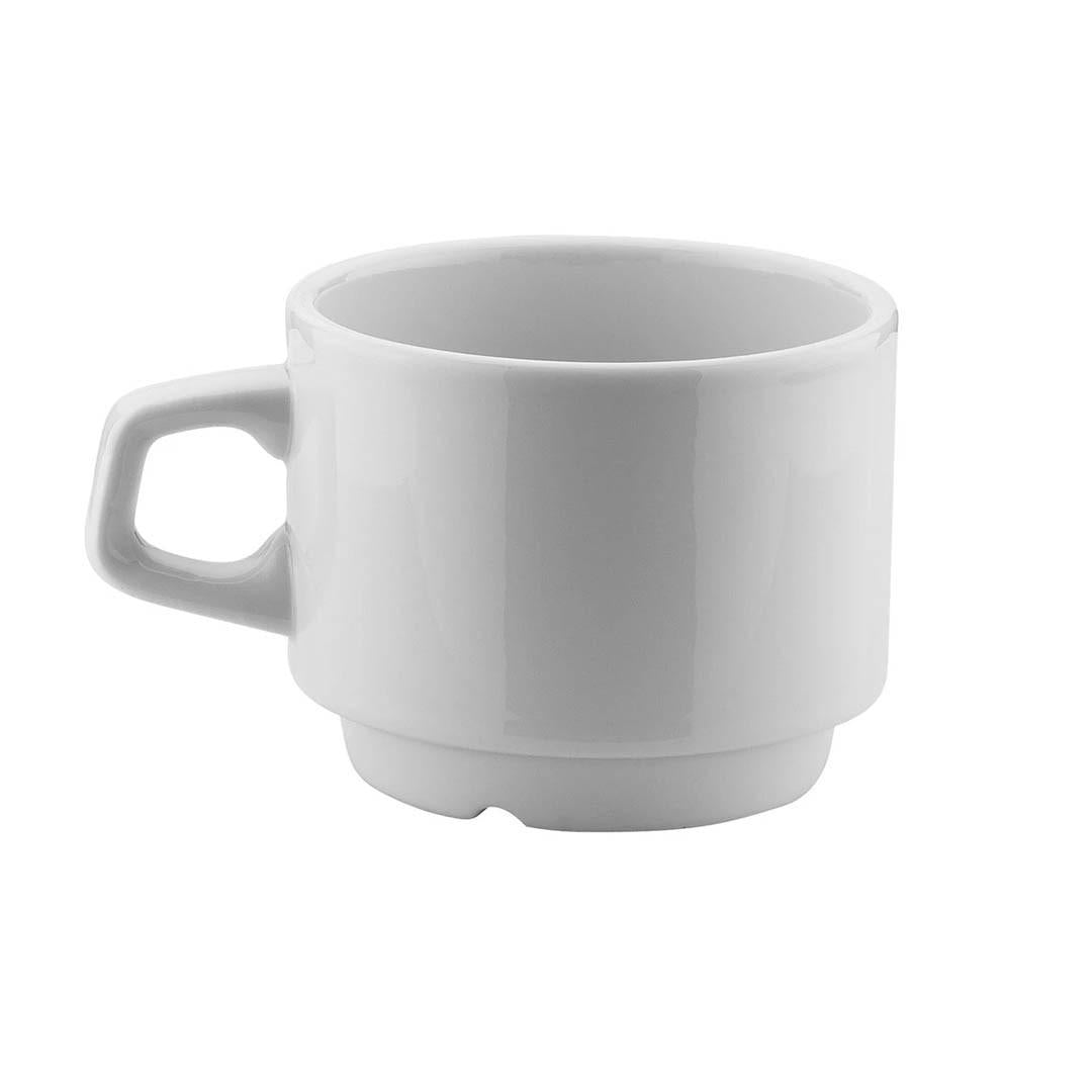 Set De 12 Taza Café Con Platillo 150 Cc Linea Frig Hotel