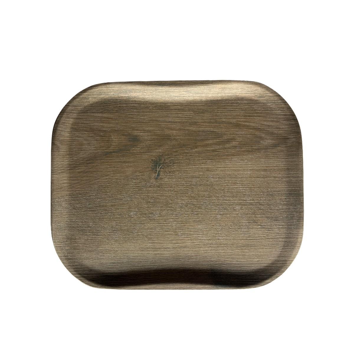 Bandeja De Servicio 26,5 X 32,5 Cm Madera Encina Perge