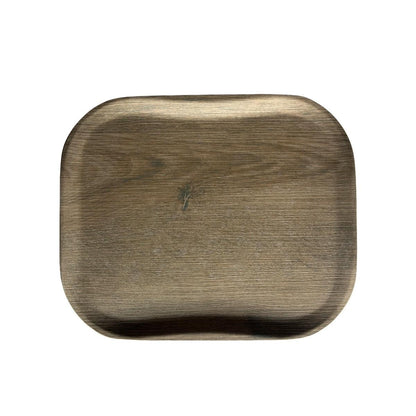 Bandeja De Servicio 26,5 X 32,5 Cm Madera Encina Perge