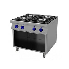 Anafe A Gas 4 Quemadores Lincar 80*70*85 Cm.