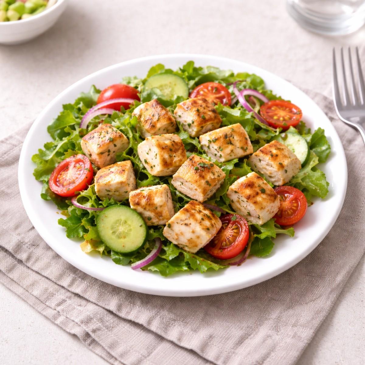 Plato De Policarbonato Blanco 21 Cm