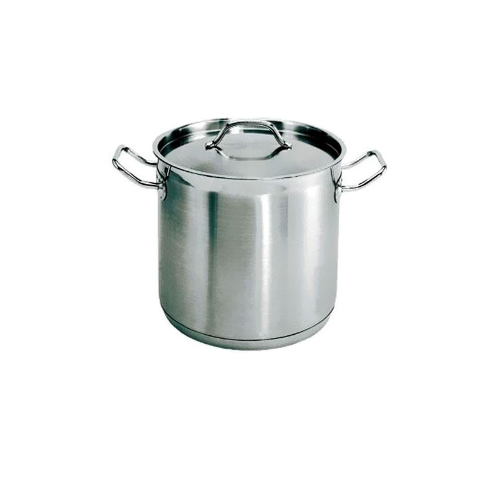 Olla Acero Inoxidable. C/Tapa Y Fondo Difusor 78 Litros