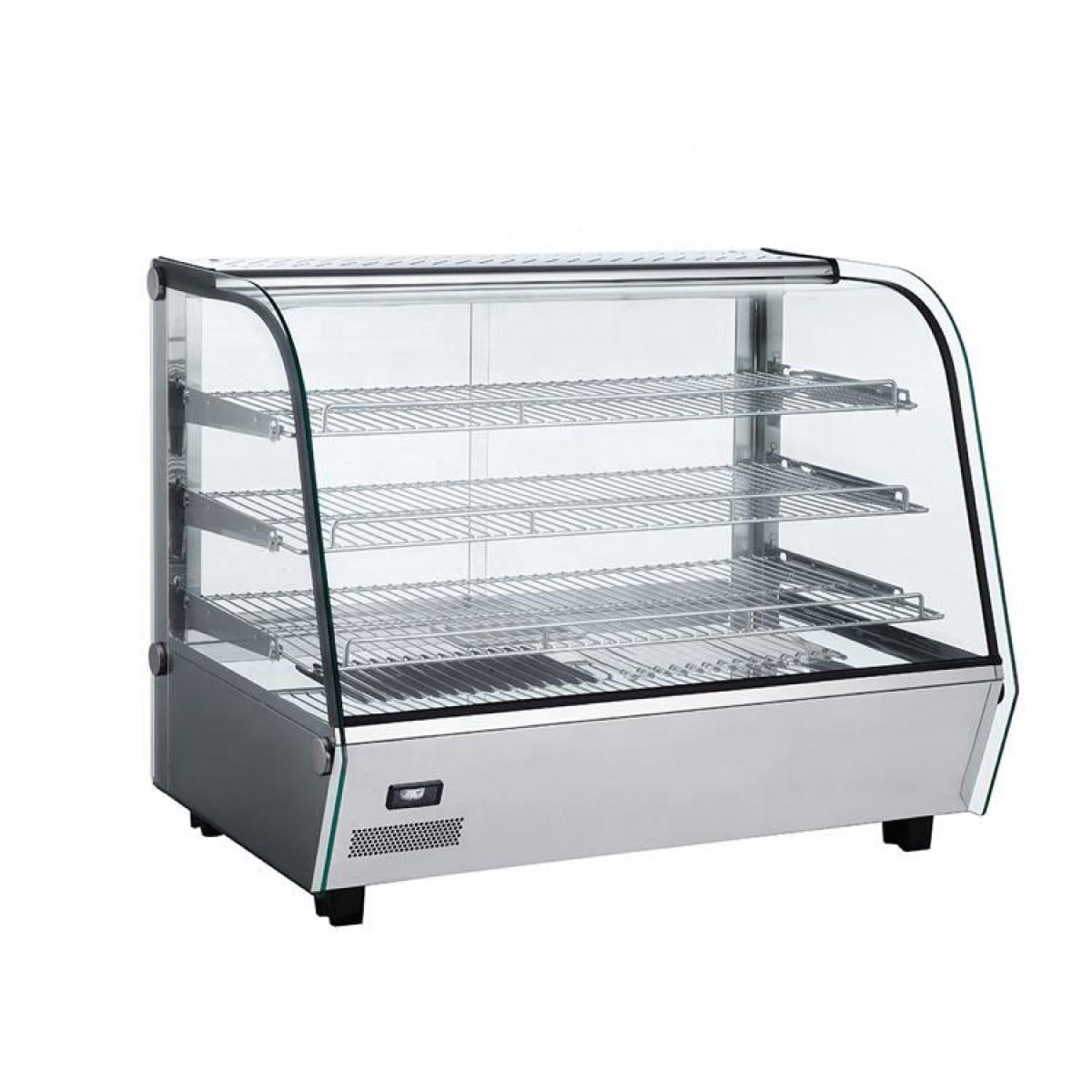 Vitrina Calefaccionada De Sobremesa 120 Litros Norkalt