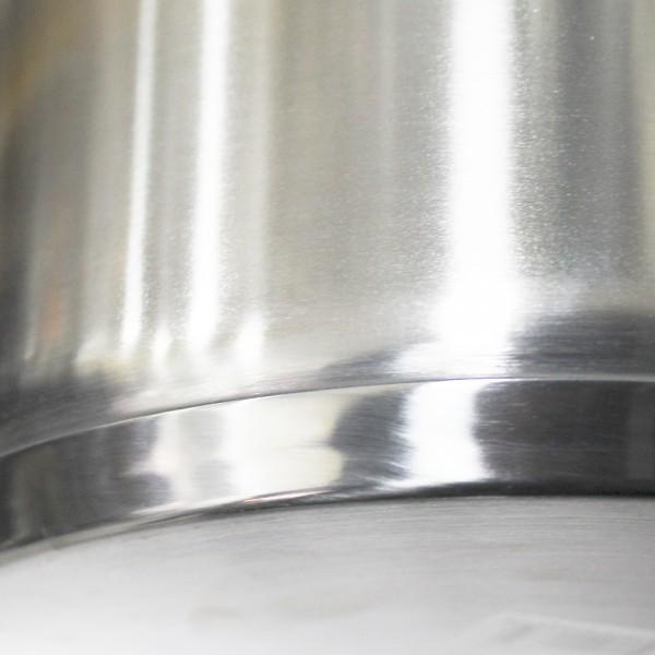 Olla Con Tapa Acero Inoxidable Fondo Difusor 17 Litros