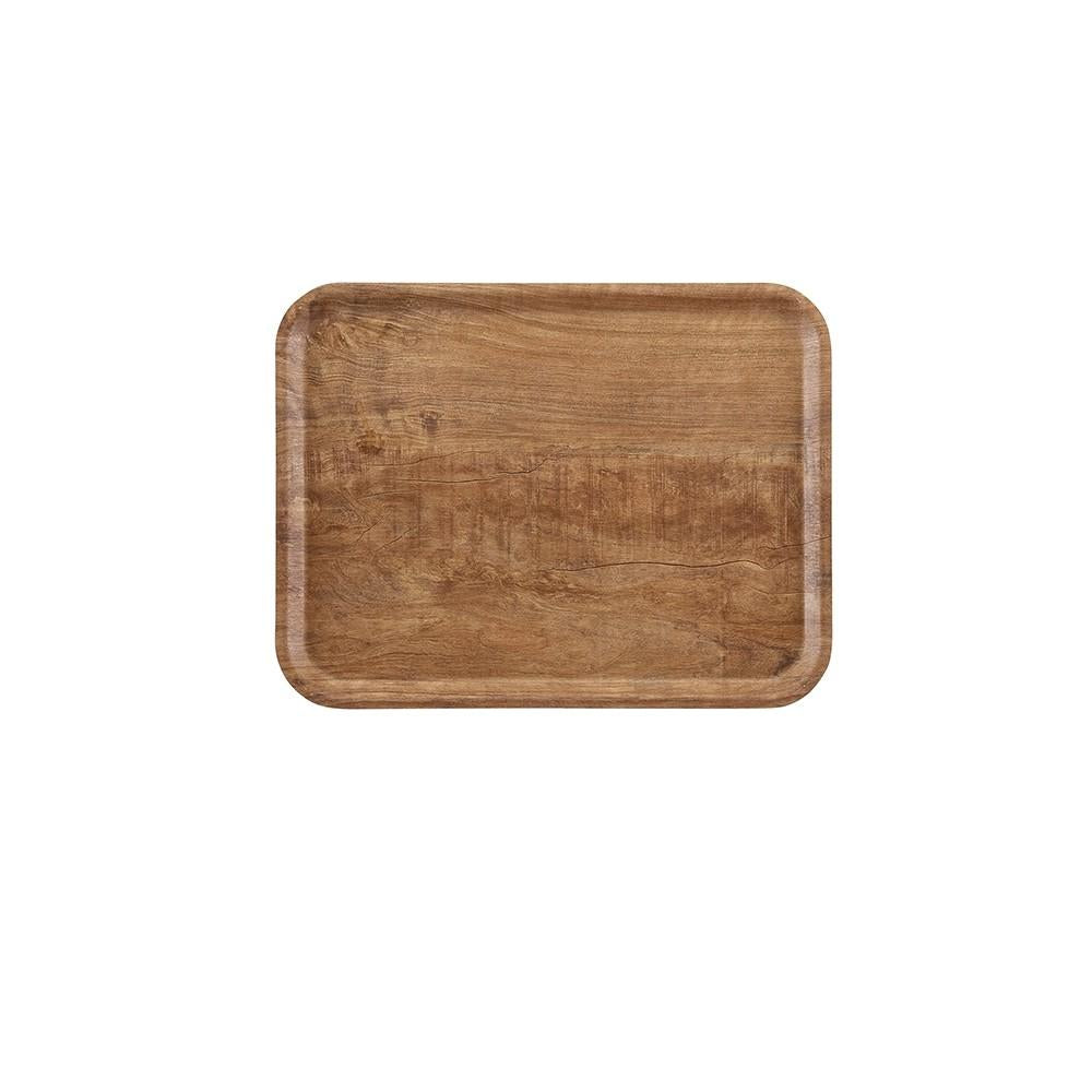 Bandeja Laminada Madera Veta Oscura 25 x35 Cm