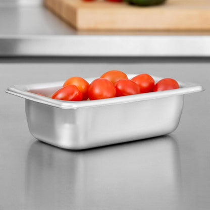 Contenedor Gastronómico Acero Inoxidable GN 1/9 x 6.5 Cm Linea Premium