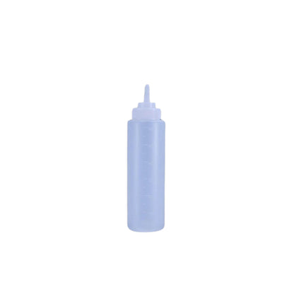 Set De 3 Botella Dispensadora Salsa Graduada Transparente 35