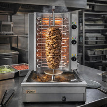 Shawarma Kebab Eléctrico Xl 25/30 Kgs 3 Quemadores Volter