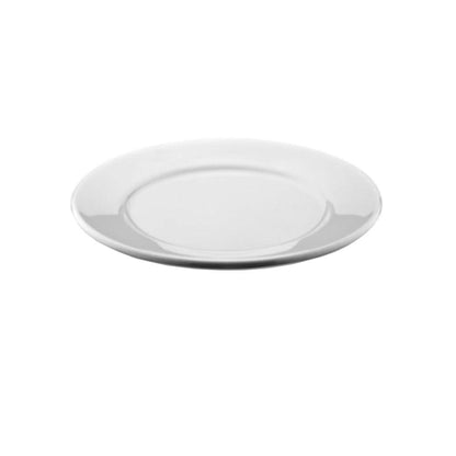 Set de 4 Plato De Policarbonato Blanco 21 Cm