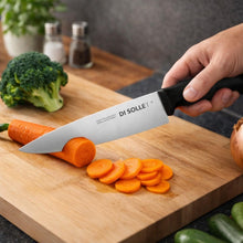 Cuchillo Medio Golpe 20 Cms Negro Línea Durafio