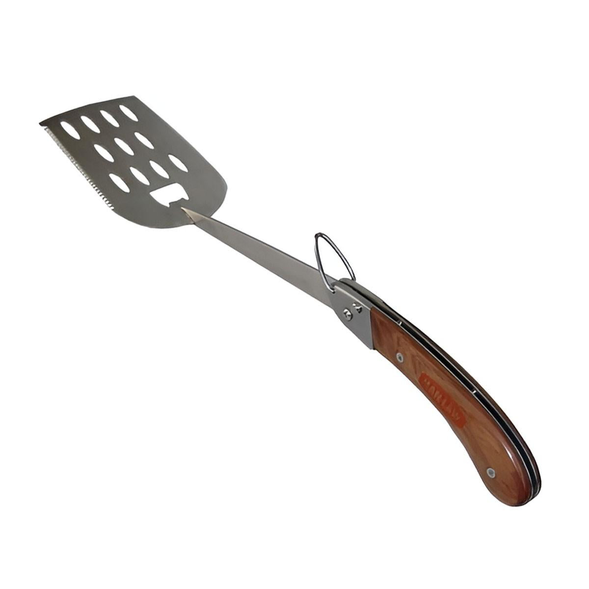 Espátula Retráctil Mango Madera