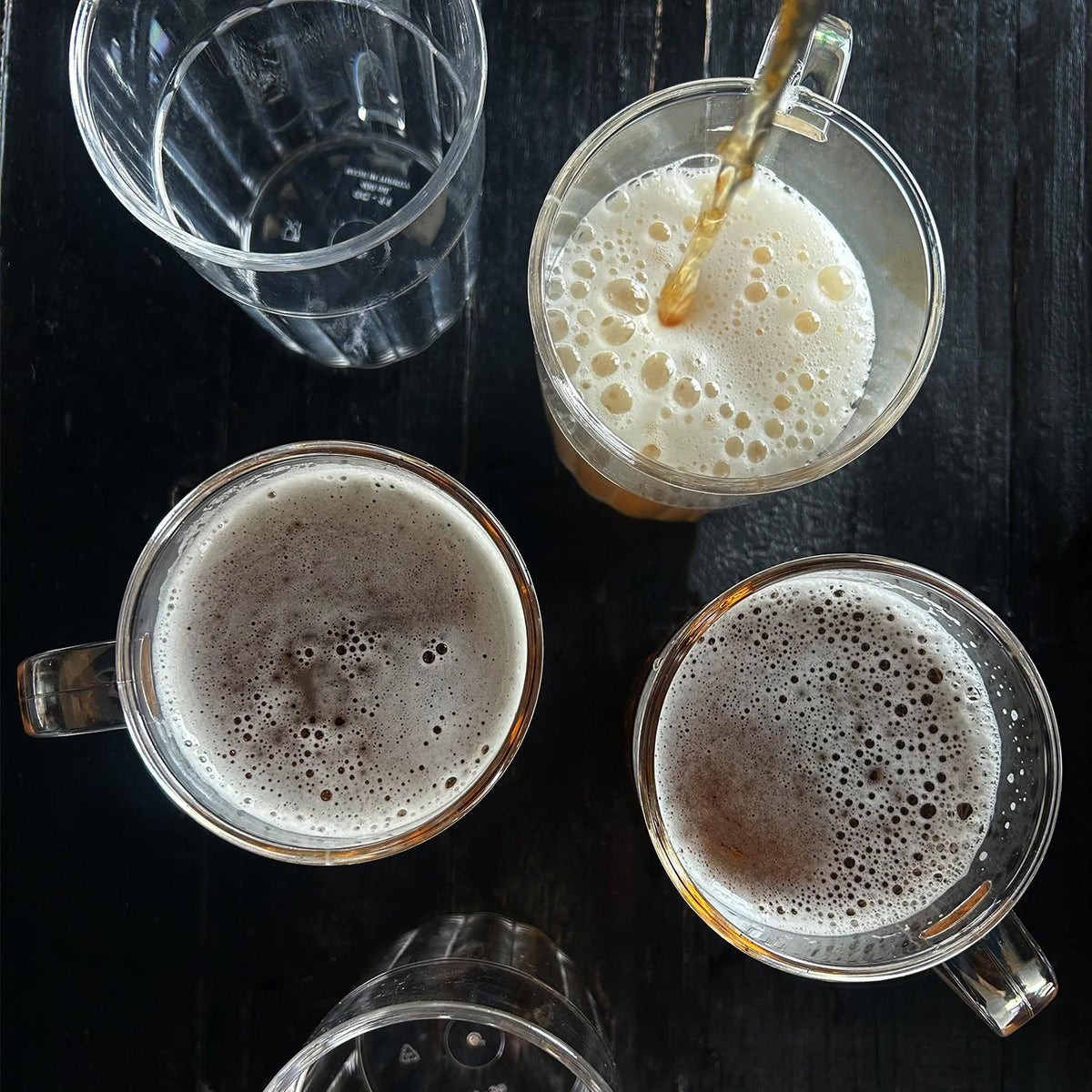 Mug Cerveza Policarbonato 400 Cc Transparente