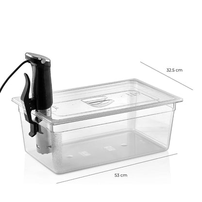 Tapa Sousvide Gn 1/1 Para Contenedor De Policarbonato