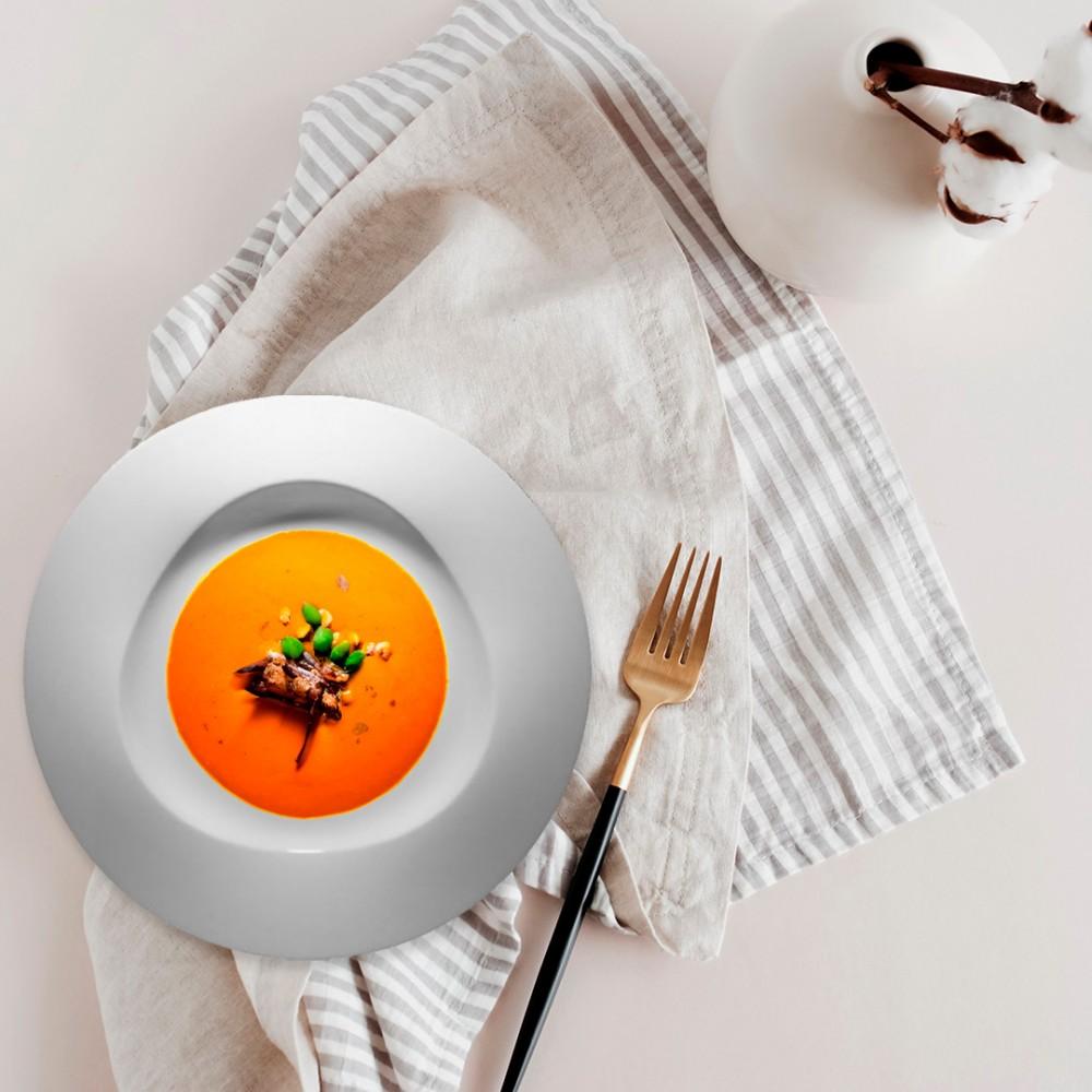 Set De 6 Plato Sopa 23 Cm Línea Nehir