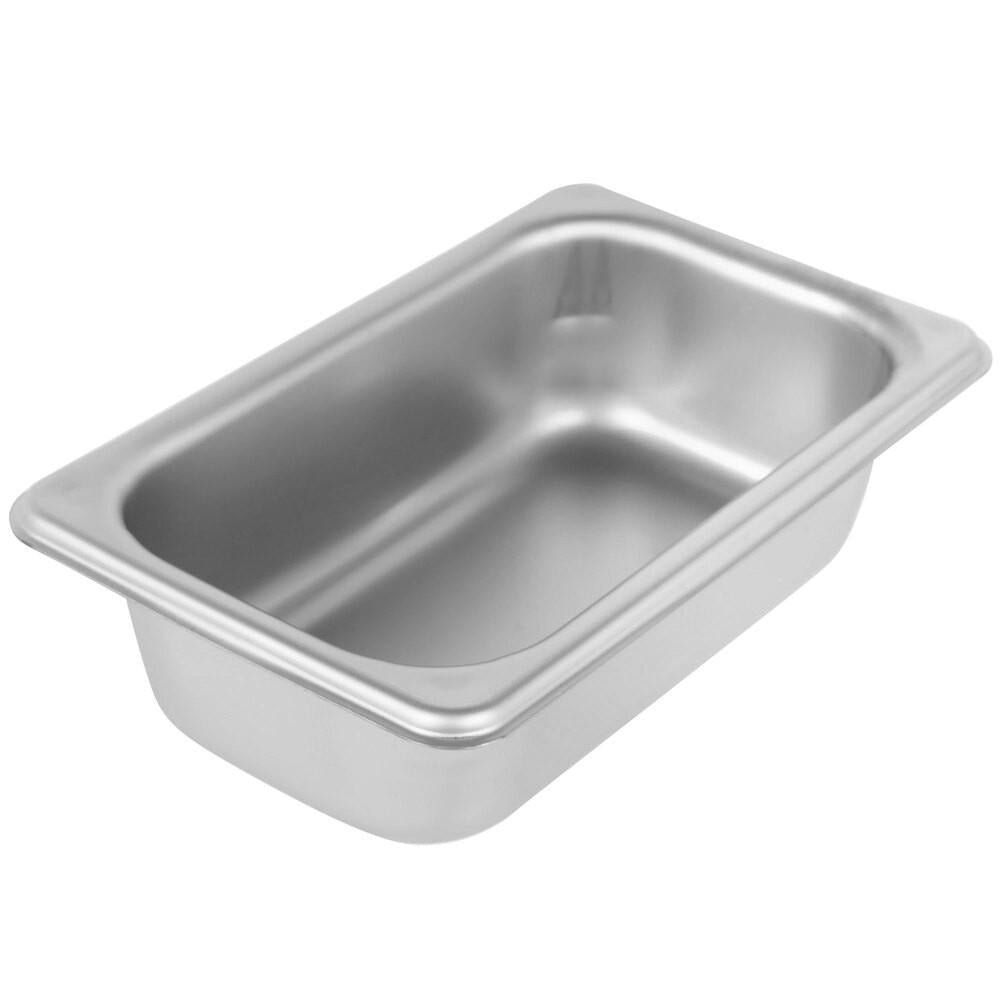 Contenedor Gastronómico Acero Inoxidable GN 1/9 x 6.5 Cm Linea Premium
