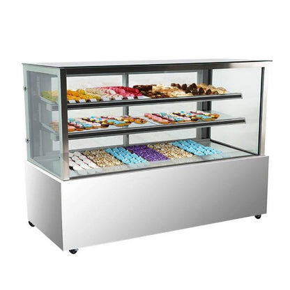 Vitrina Pastelera Recta 150 Cm Modelo Cs-1500R2 Norkalt