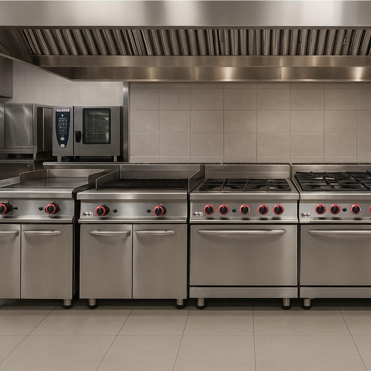 Cocina 4 Platos Gas Con Horno Linea 700 Volter