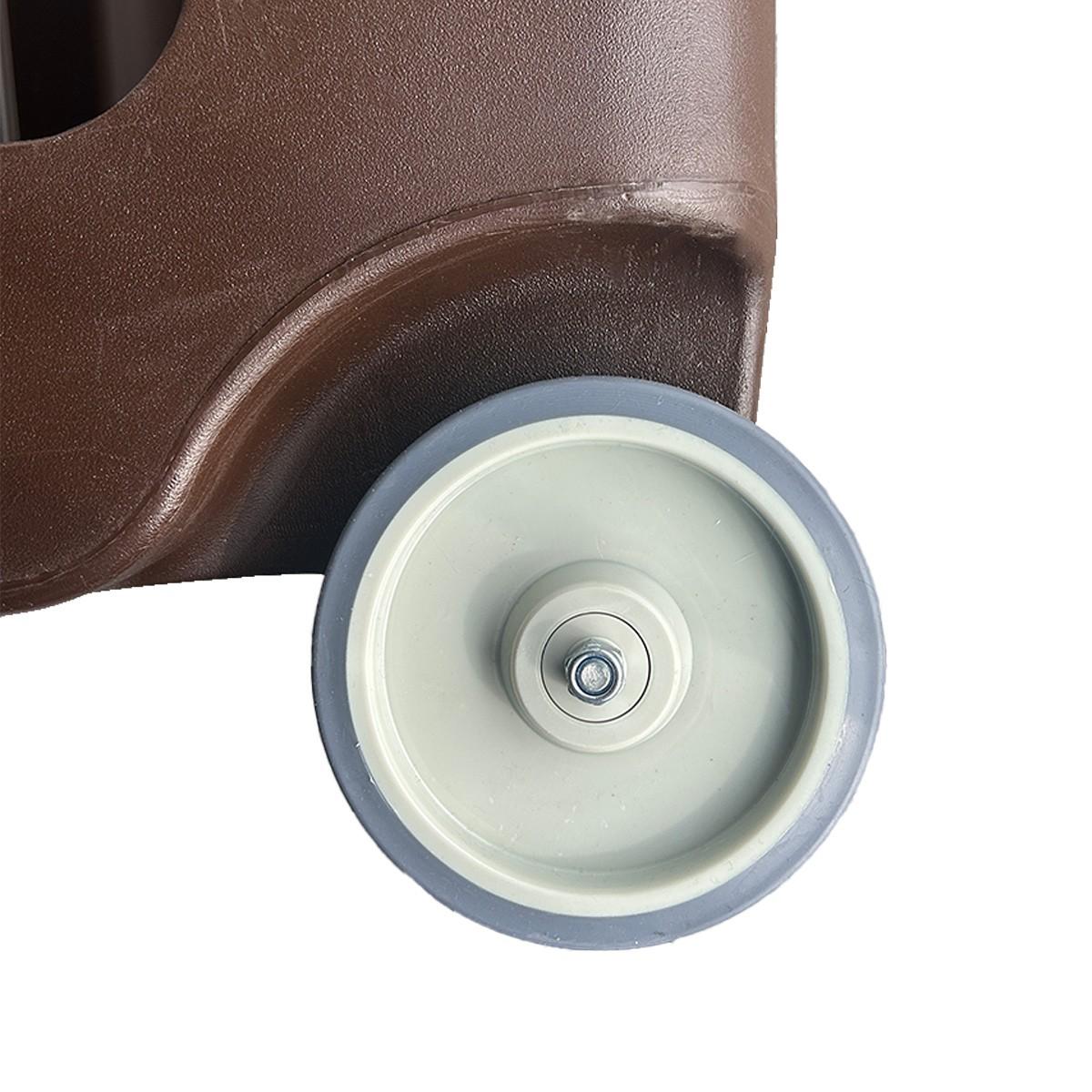 Carro Porta Platos XL Caddy ADC1 Ajustable Color Cafe