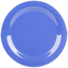 SET 3 PLATO MELAMINA AZUL 23 CM