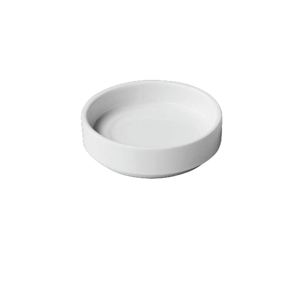 Pocillo Porcelana Redondo Bajo 8 Cm