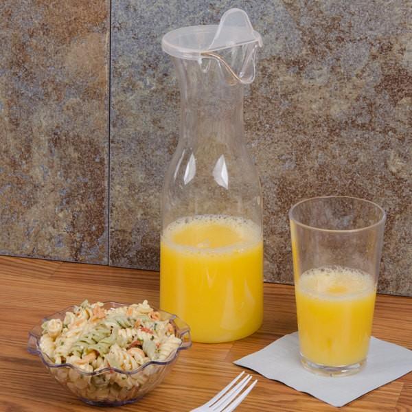 Jarra De Jugo Con Vertedor 1 Con Tapa 1 Litro