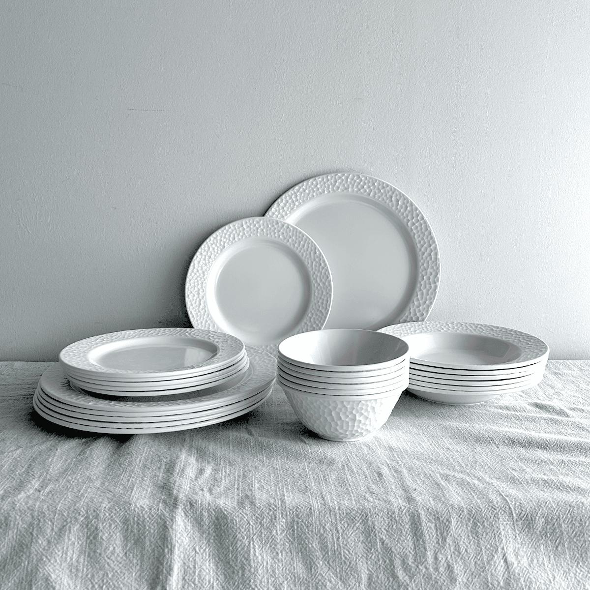 Bowl Melamina Blanca 13 Cm Línea Kplus