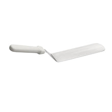 Espátula Plancha Curva Solida Mango Blanco 38 Cm
