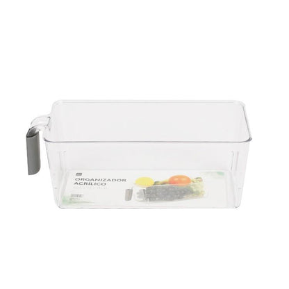 Organizador Acrílico Para Refrigerador 30.5x13x11 Cm