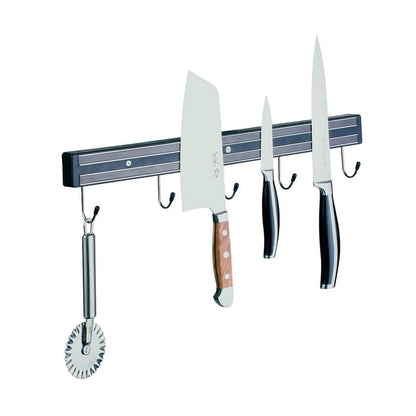 Barra Imantada 46 Cm Con 5 Ganchos
