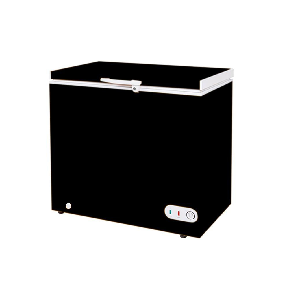Congeladora Horizontal 215 Litros Color Negro Norkalt