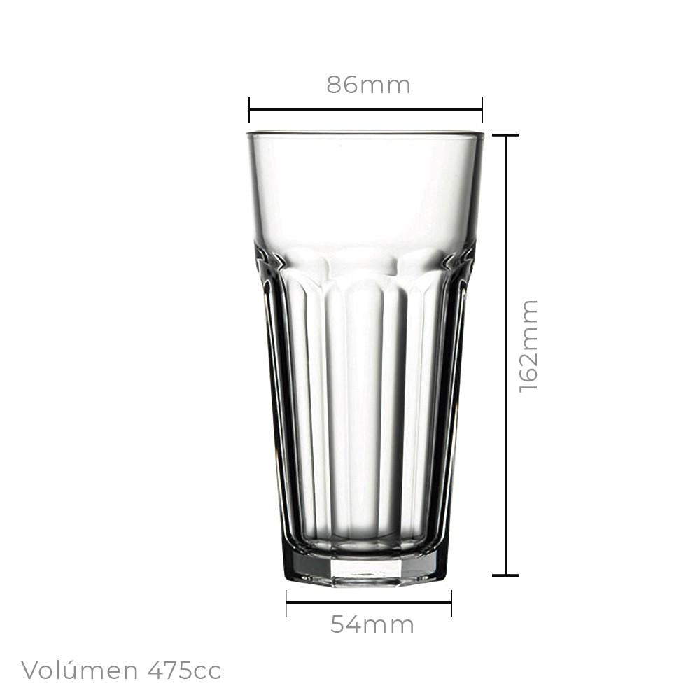 Vaso Refresco 475 Cc Línea Casablanca
