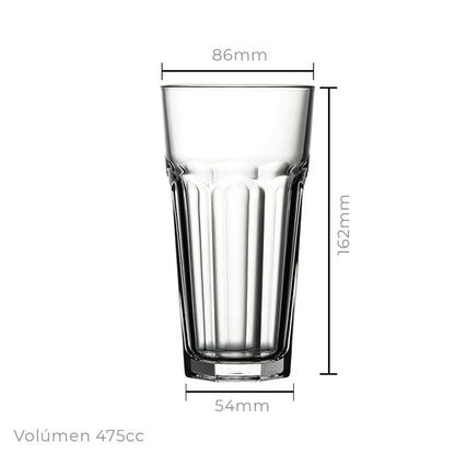 Vaso Refresco 475 Cc Línea Casablanca