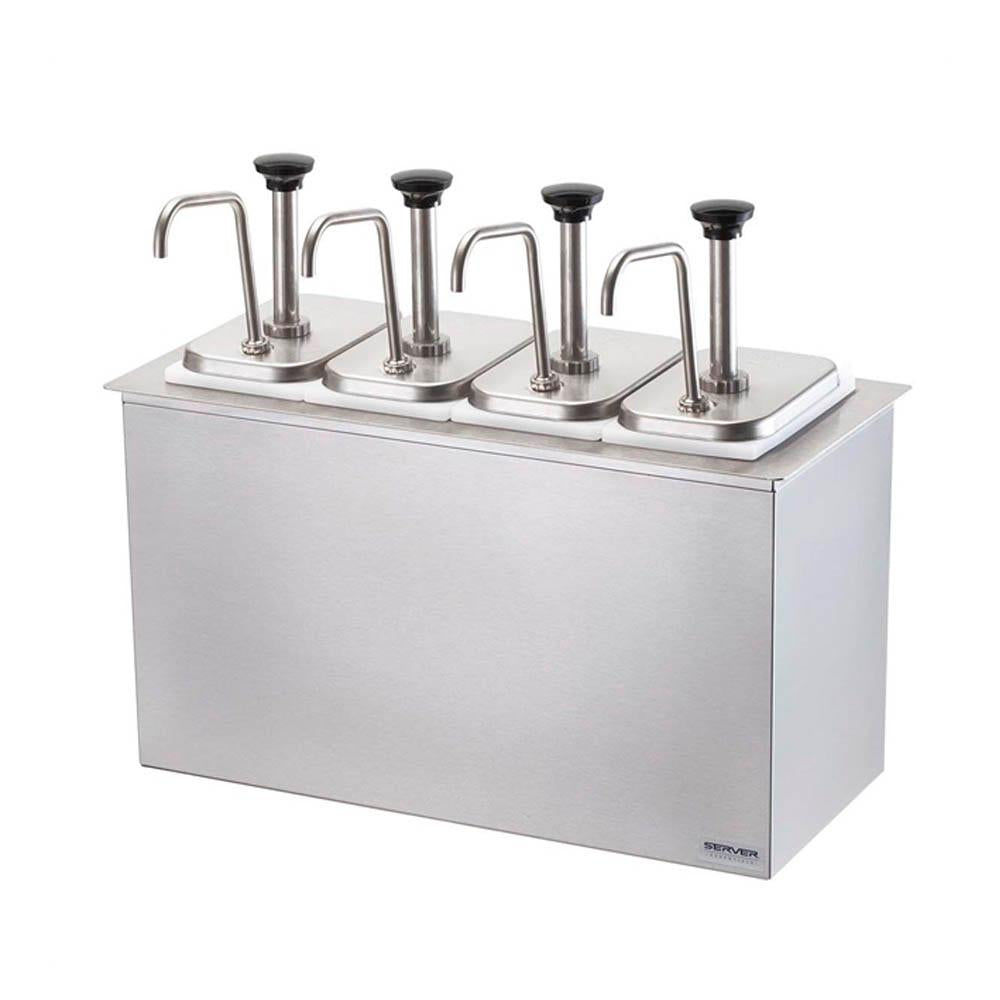 Maquina Dispensadora De Salsas 4 Bombas