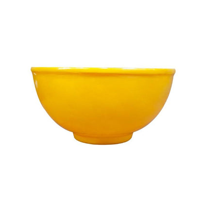 Set De 6 Bowl Melamina Amarillo 10 Cm.