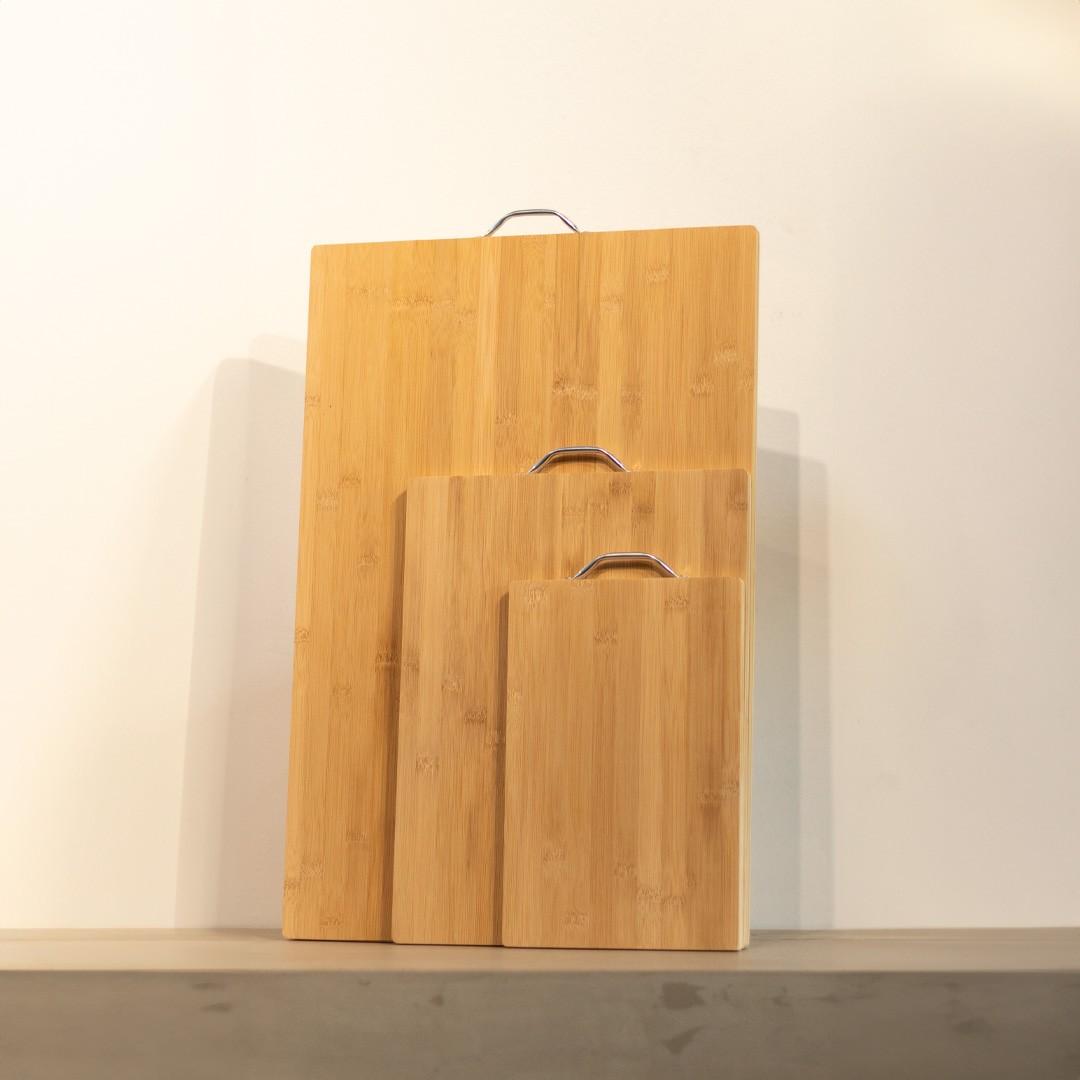 Tabla De Madera Bamboo 40x30 Cm