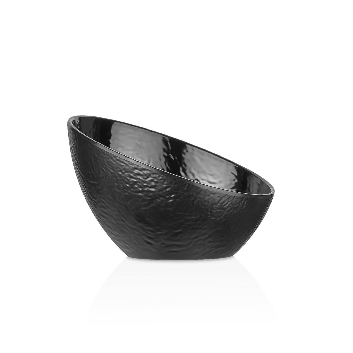 Bowl Melamina Borde Cascada Negra 17 Cm Línea Tilda