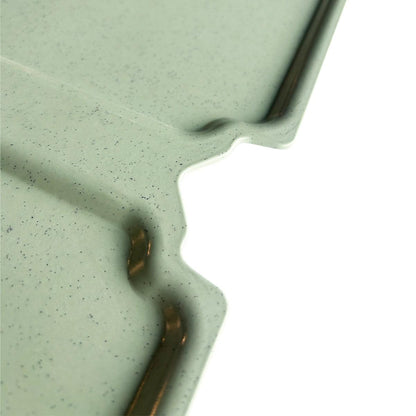 Bandeja Para Paciente 35,5 X 53 Cm Verde