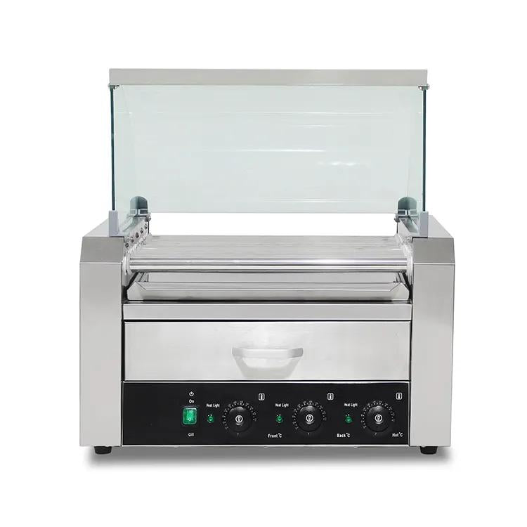 Rostizador De Vienesas CZ-11W Con Cúpula Y Cajón De Pan Volter