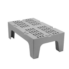Banquillo de Almacenaje Ranurado Gris 30x53x92cm Cambro
