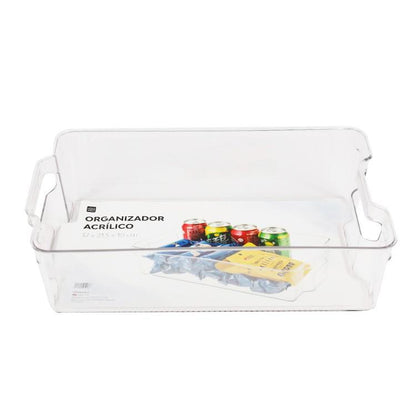 Organizador Acrílico Para Refrigerador 37 x21.5 x10 Cm